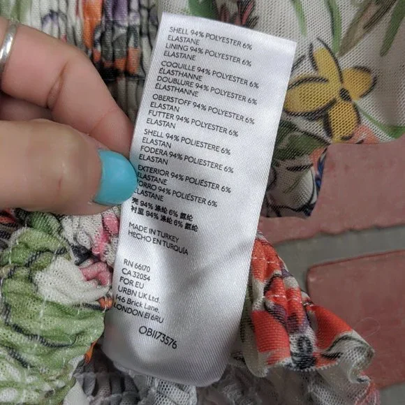 Anthropologie Floral Aurelia Smocked Top - Picture 9 of 12